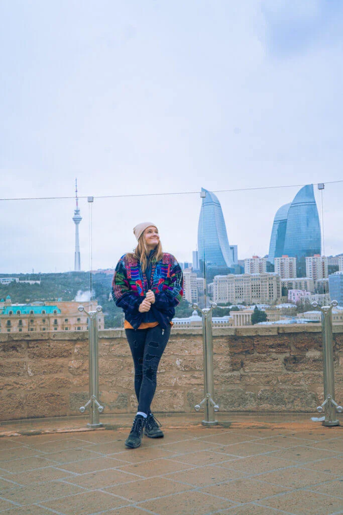view from the top of Maiden Tower best thing to do in Baku