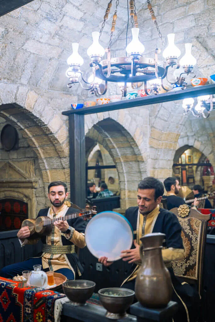 Shirvanshah Museum Restaurant ive music baku