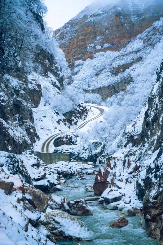 mountain scenes in Quba Azerbaijan day trip from Baku