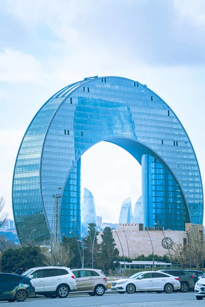 Baku unique buildings