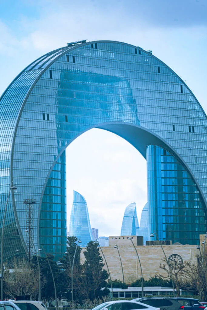 unique buildings in Baku Azerbaijan