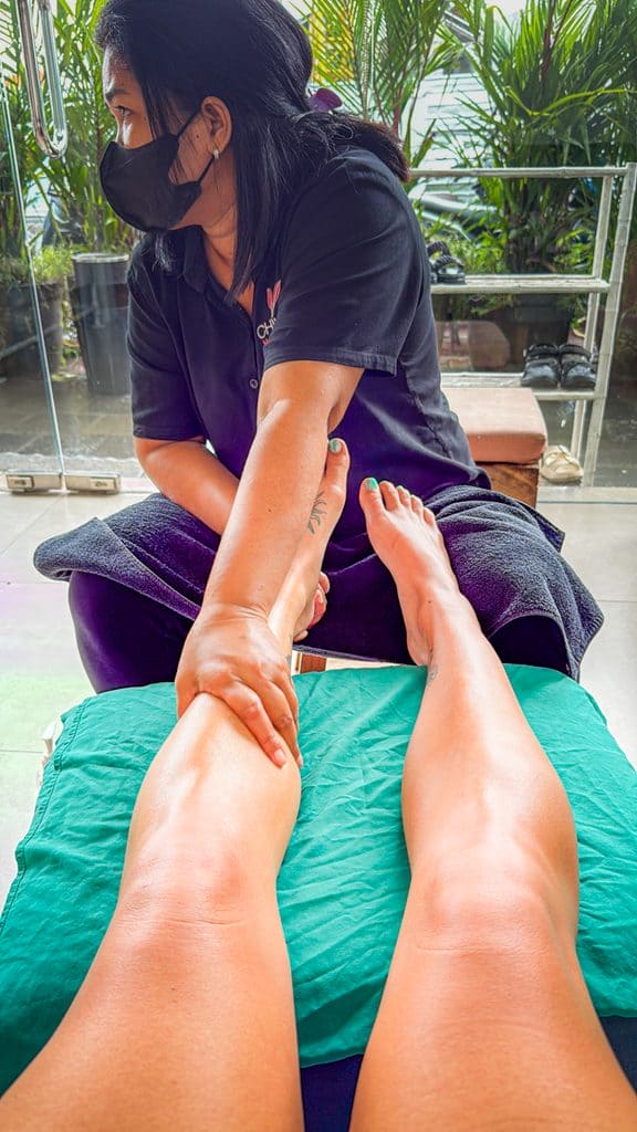 Bali foot massage
