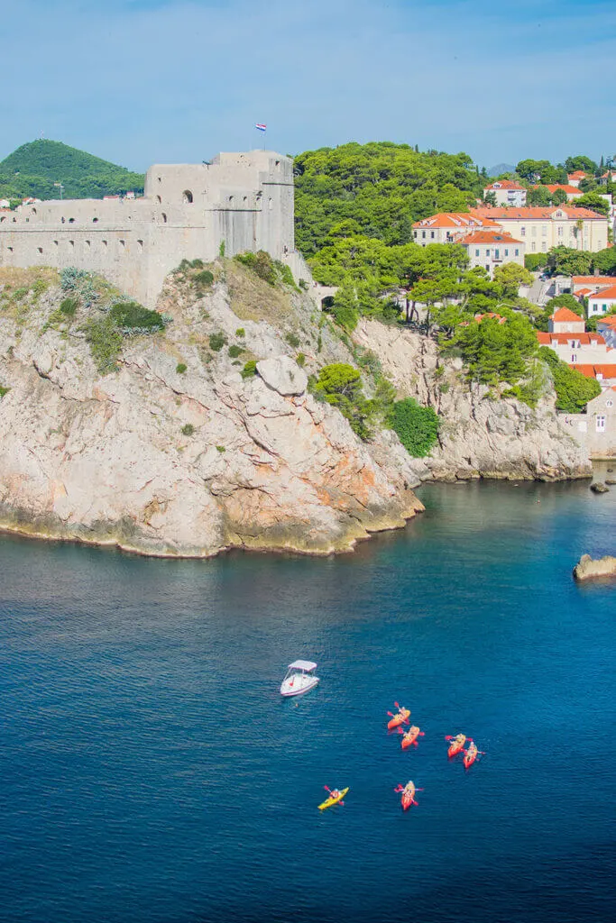 sea kayaking in Dubrovnik best things to do