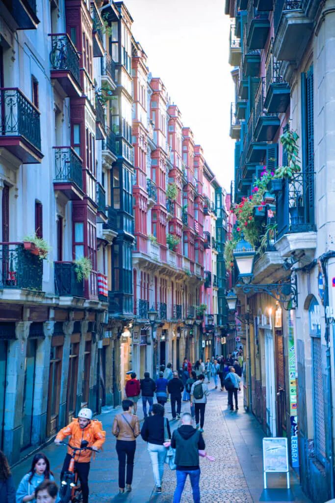 streets of Bilbao - places to visit in Spain Basque country