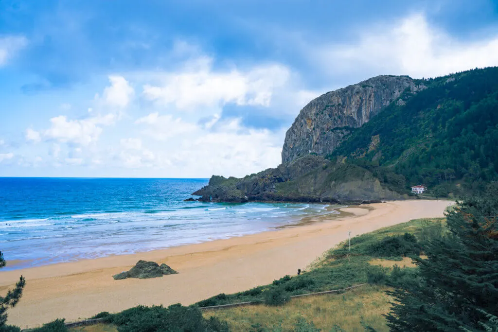 Laga Beach Euskadi Spain