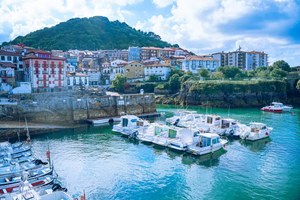 Mundaka Harbor - basque country spain