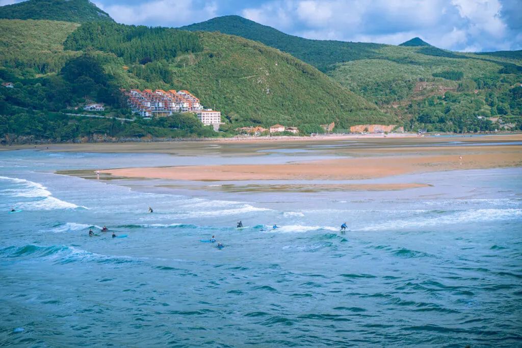 Mundaka surf break left hand best in europe