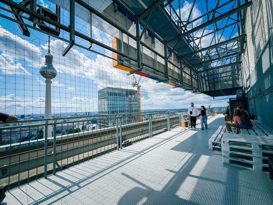 Park Inn Panorama Terrace hidden gem viewpoint in Berlin