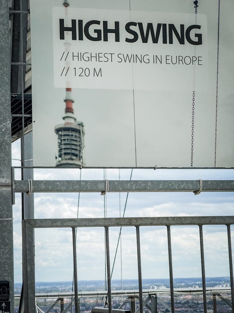highest swing in europe berlin Park Inn Panorama Terrace