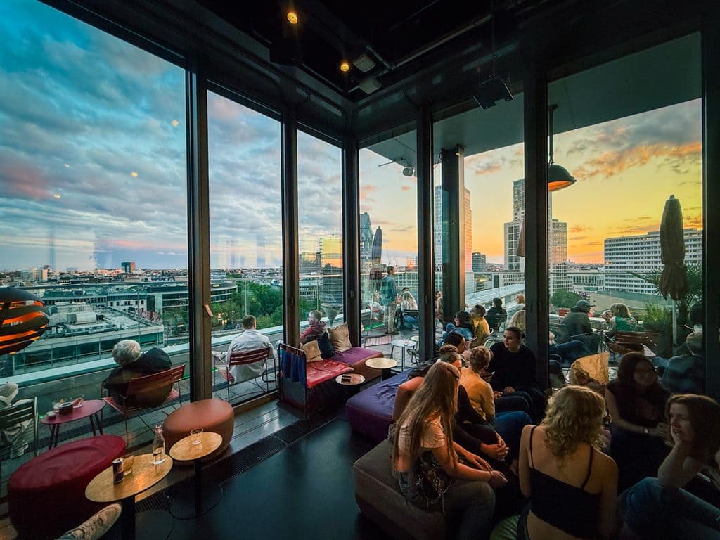 monkey bar berlin sunset view