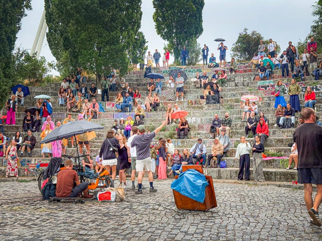 Mauerpark Sunday Karaoke : Weekly Outdoor Karaoke Party in Berlin