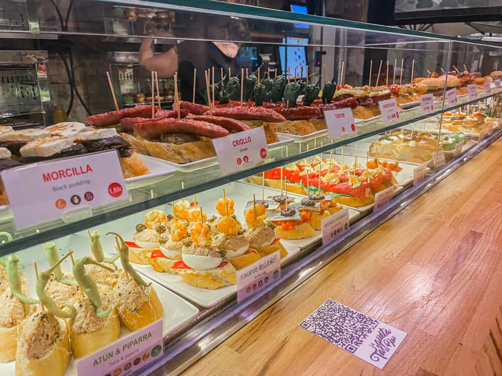 barcelona best tapas and pintxos