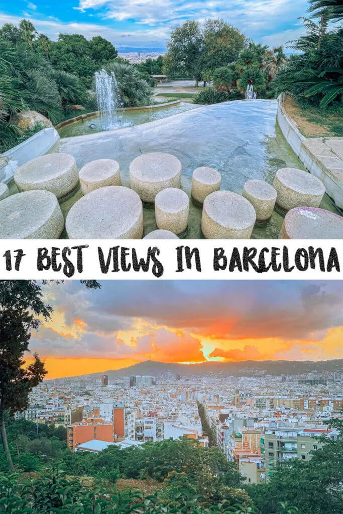 17 best views in Barcelona