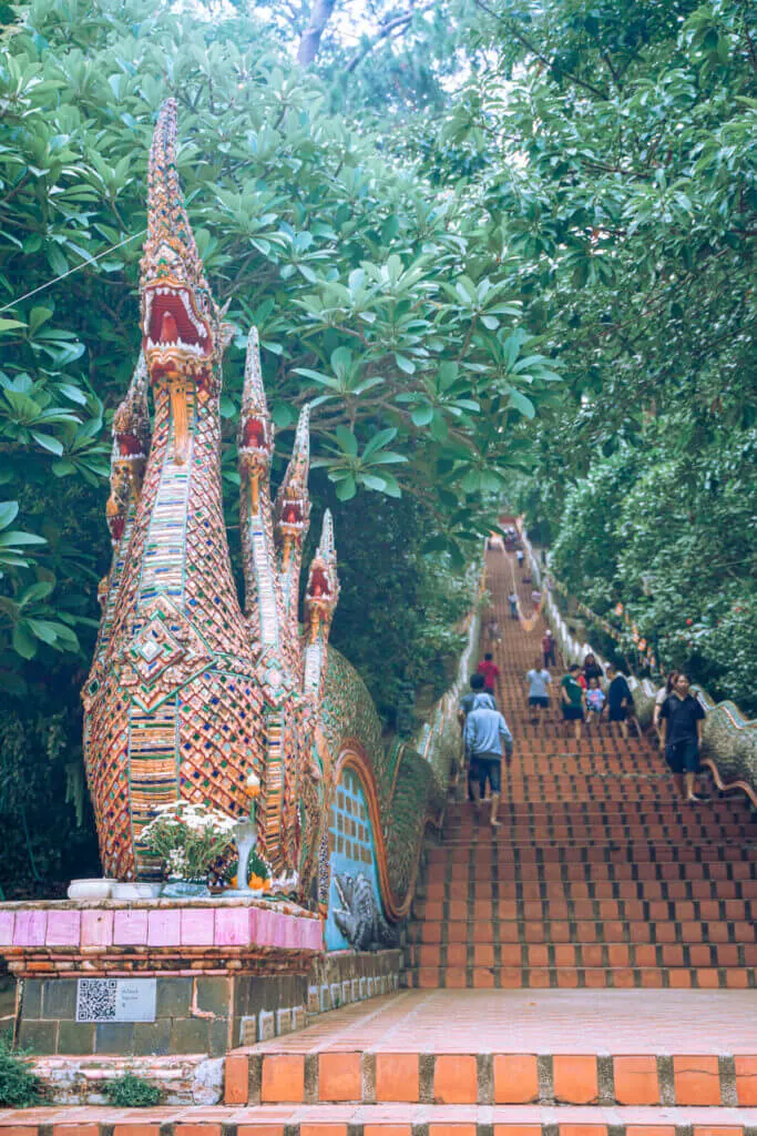 Doi Suthep Temple Stairs