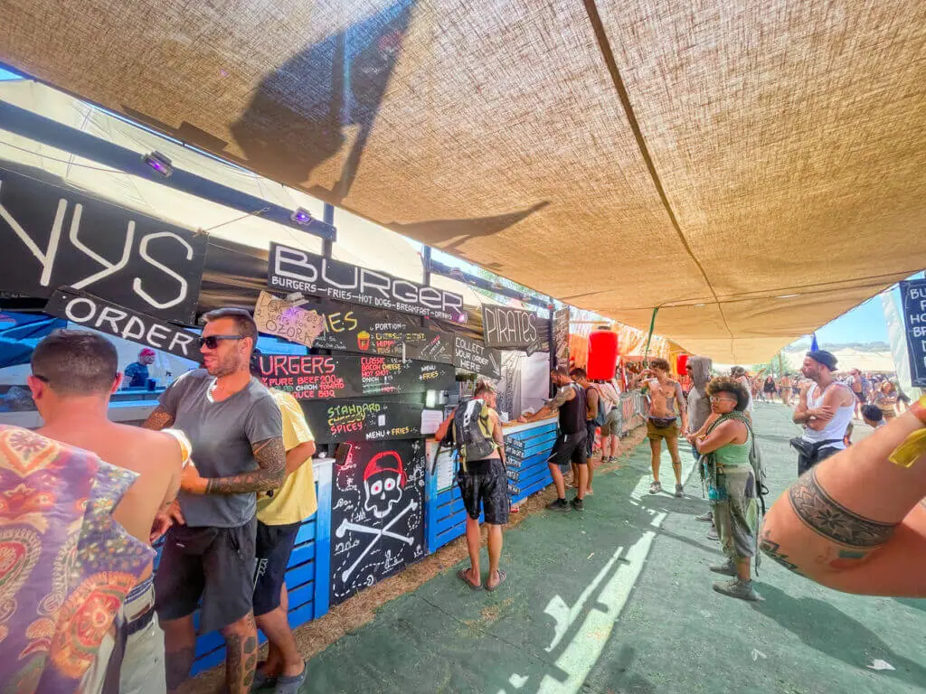 food options at boom festival portugal