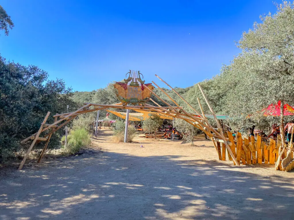 Young Dragons play area kids at boom festival portugal
