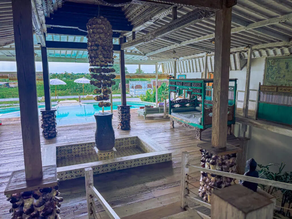BoHo Canggu boutique hotel common pool area