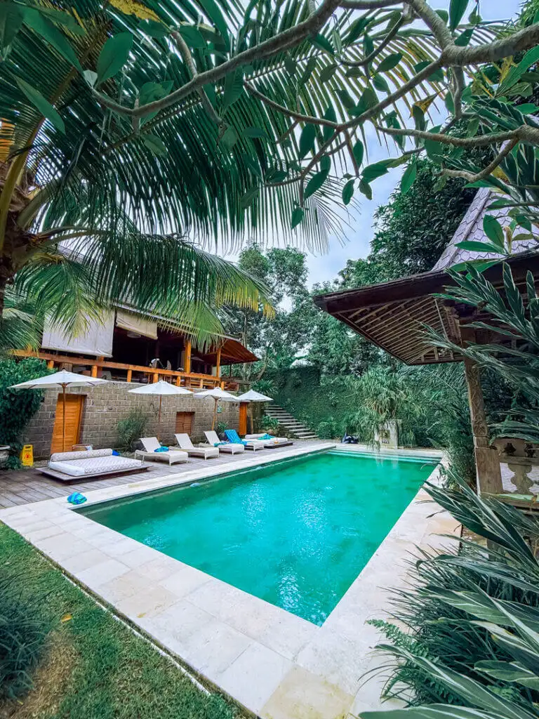 Kalapa Boutique Resort main pool area