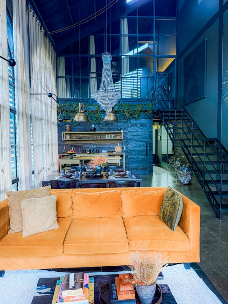 the bohemian bali boutique hotel inside loft room