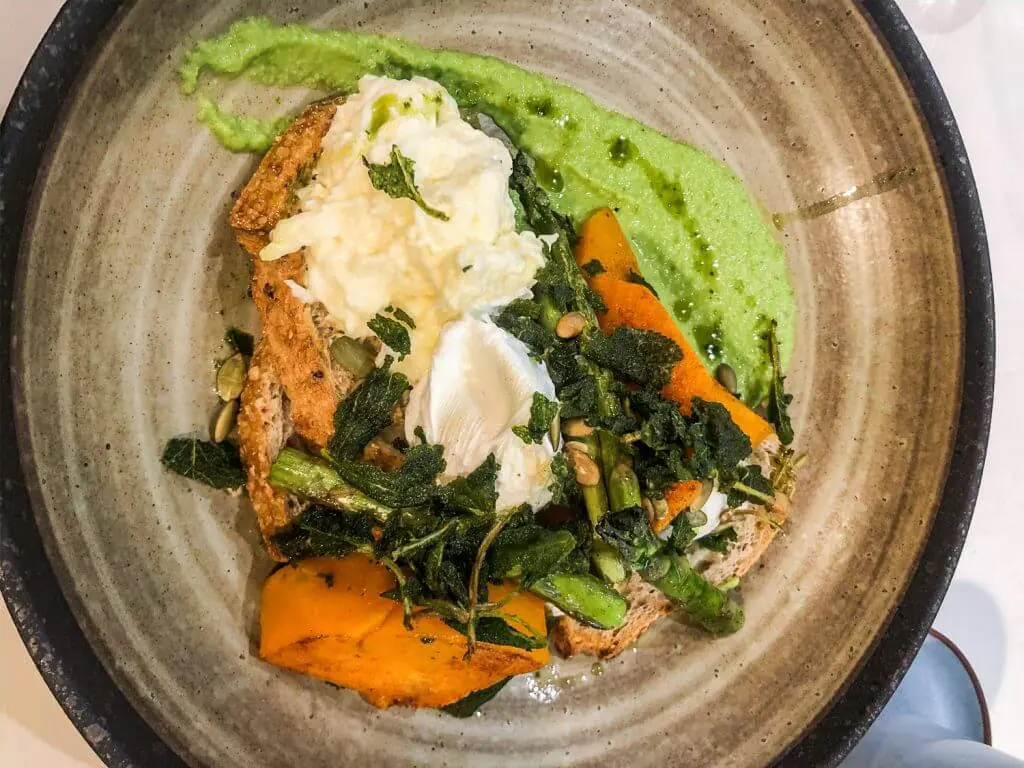 Breakfast hardware societe melbourne pumpkin burrata eggs