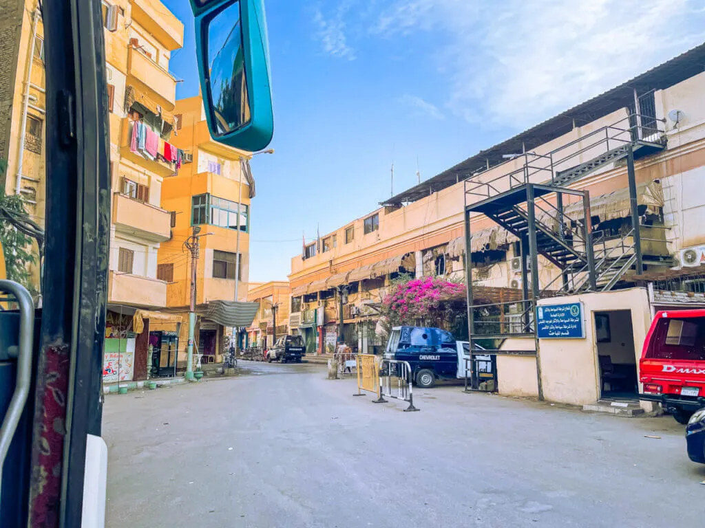 Bus Lot to find your bus from Luxor to Qena/Marsa Alam from
