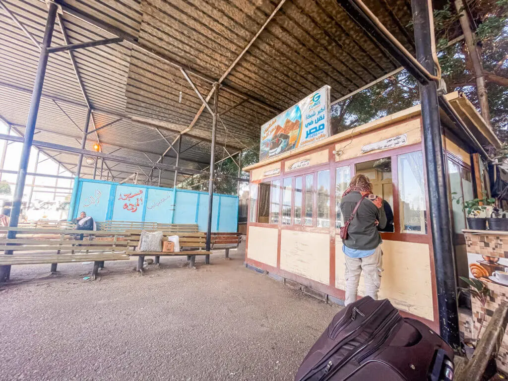 Luxor to Marsa Alam bus station Qena