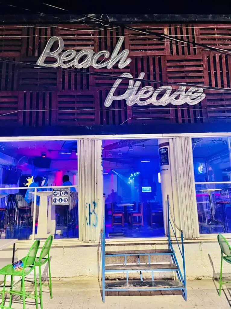 Beach Please downtown cancun nightclub