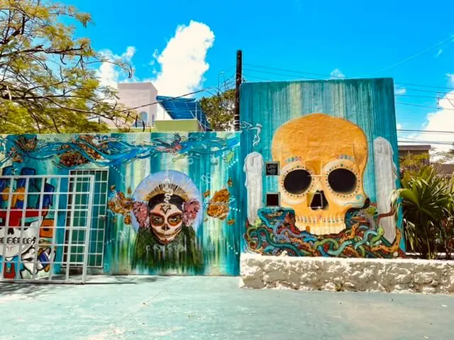 Downtown cancun street art