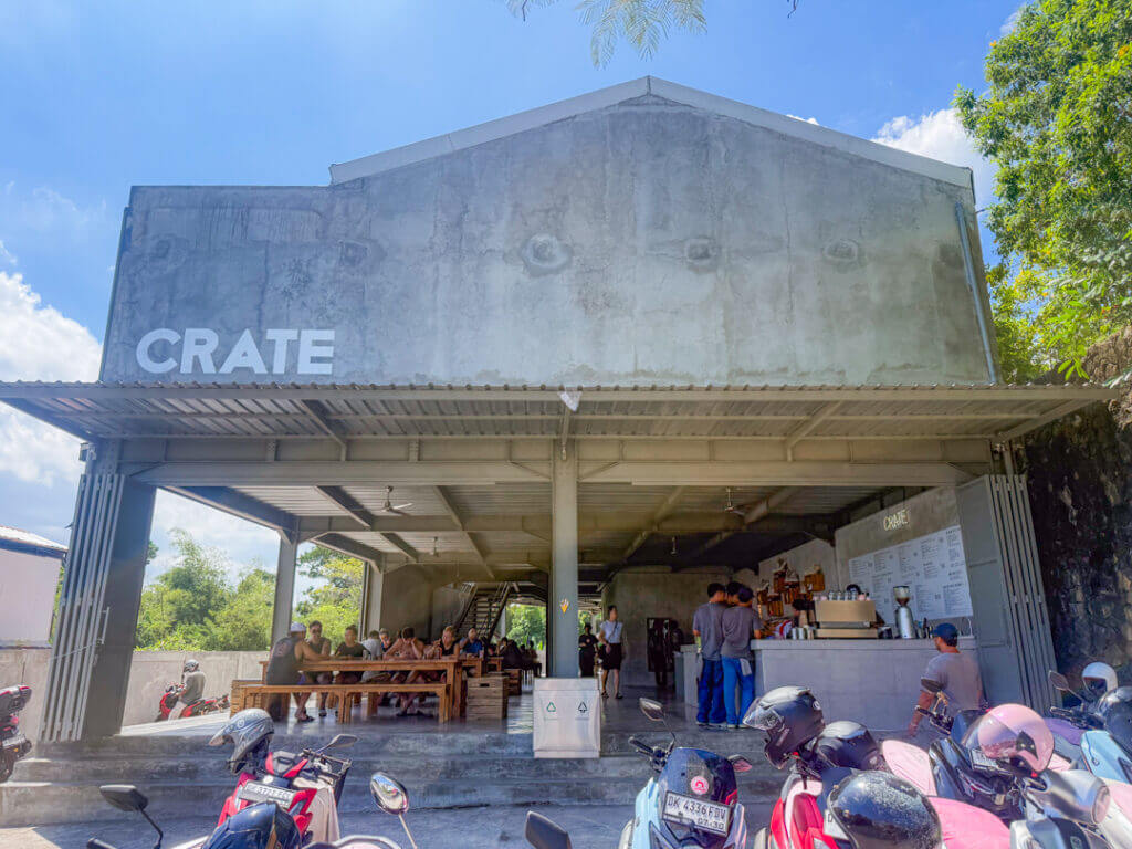 Crate Cafe Canggu brunch spot 
