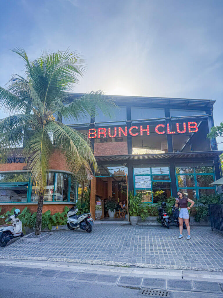 Brunch Club Bali brunch cafe