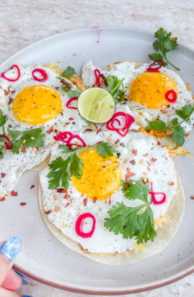 Parmesan eggs at twoface canggu 