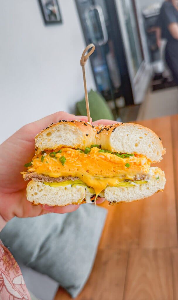 Mr Egg umalas canggu brunch egg sandwich 