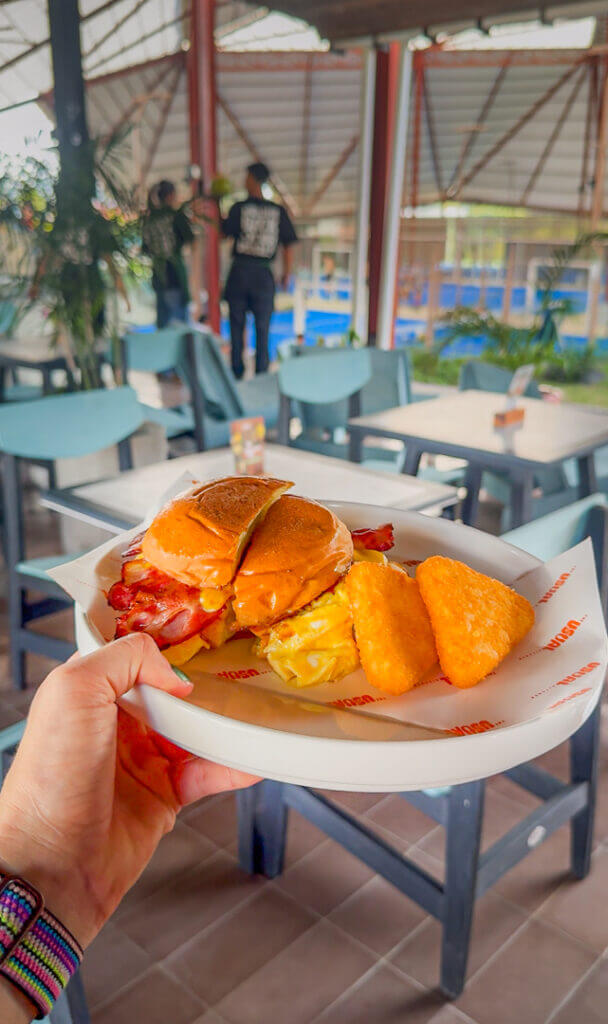 The Usual Kitchen breakfast sandwich brunch 