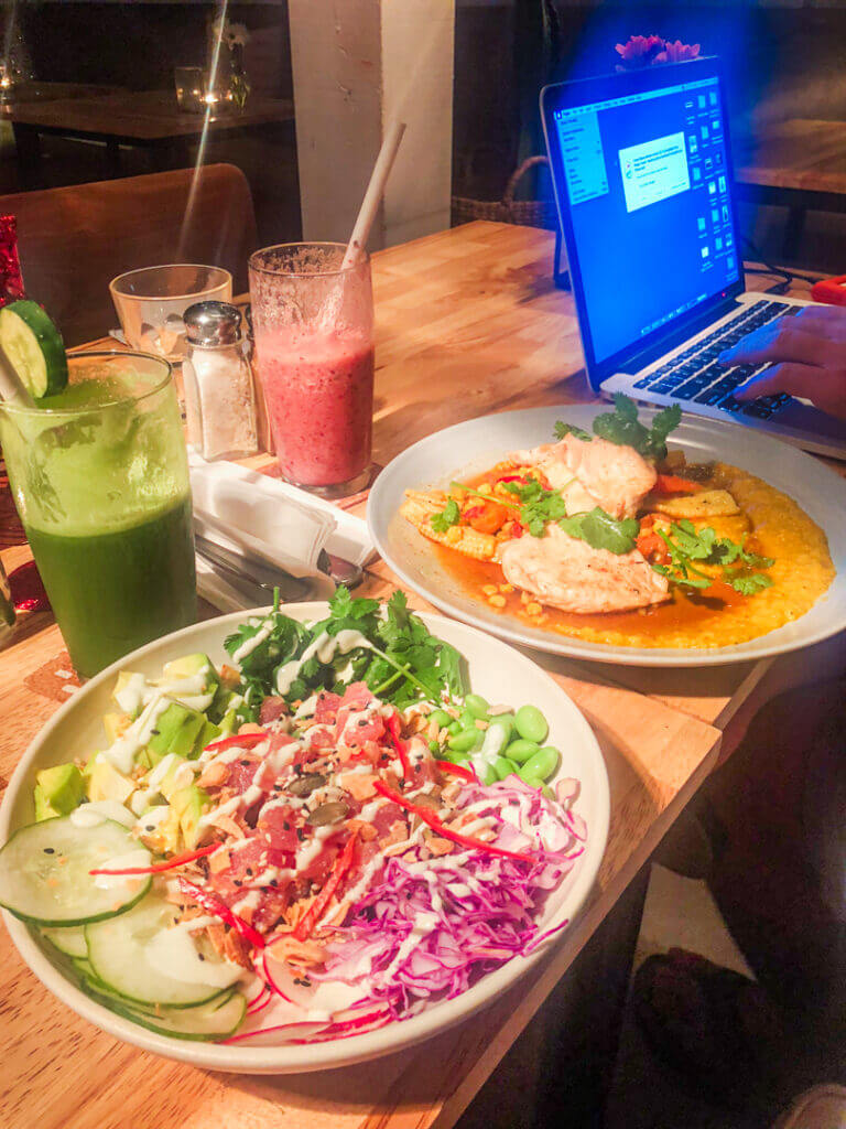 Nude Bali dinner 