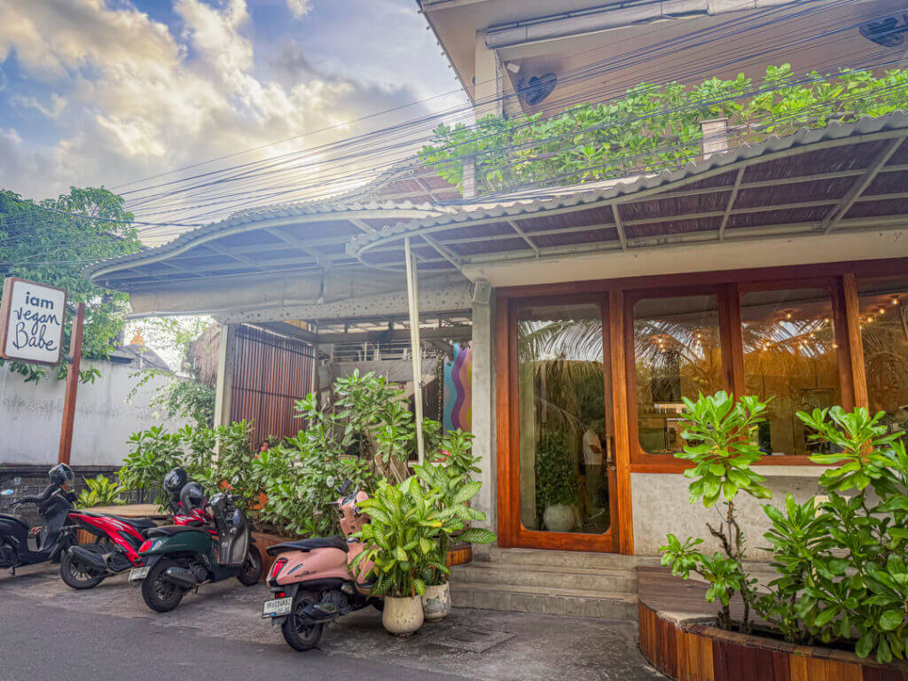 I am vegan babe canggu vegan cafe