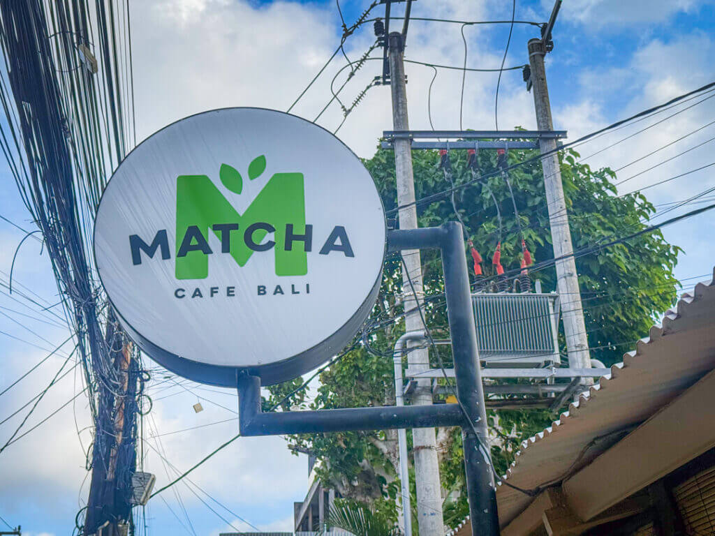 Matcha cafe canggu 