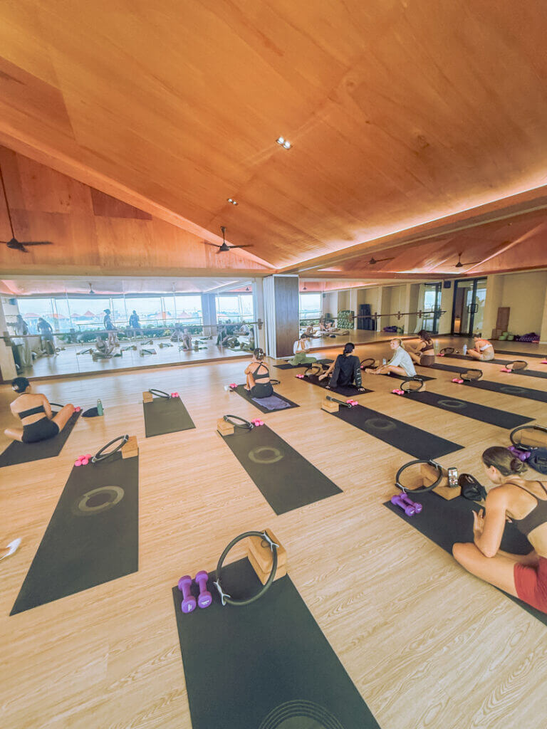 omni yoga shala gym rooftop studio