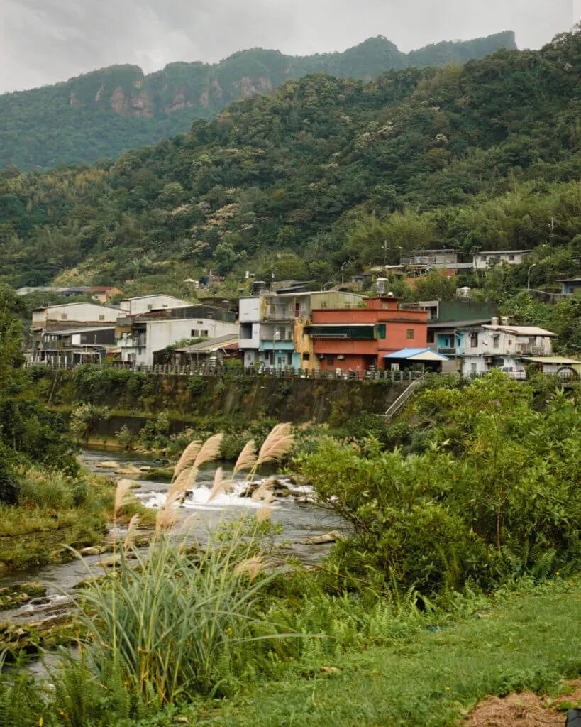 Scenery in Taiwan Cat Village, Houtong