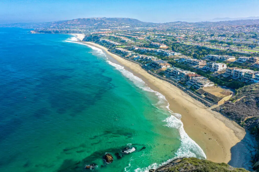 Strands Beach in Dana Point, Orange County California road trip stop
