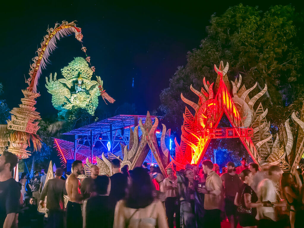 club stage day zero festival bali