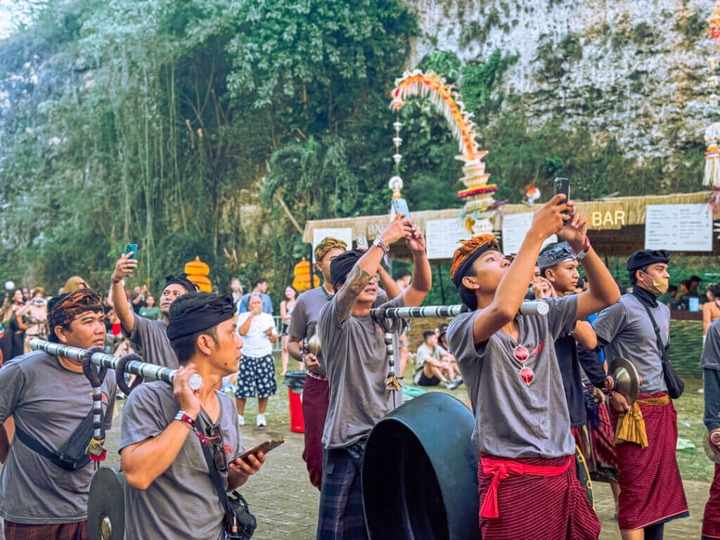 Day Zero Bali Festival sunrise balinese music