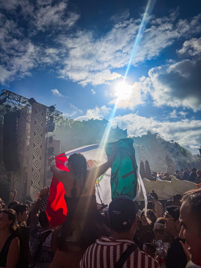 mexican flag at day zero bali