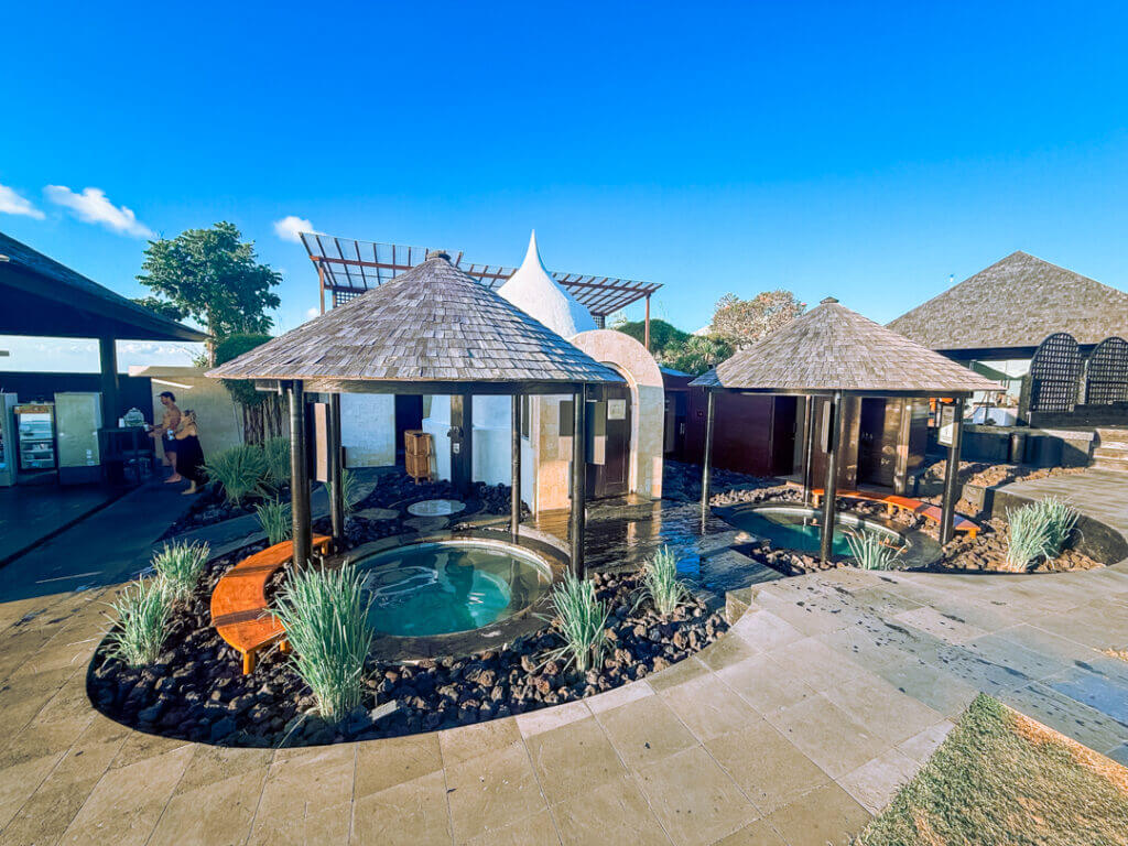 The Istana wellness day zero Bali festival - ice bath and jacuzzi