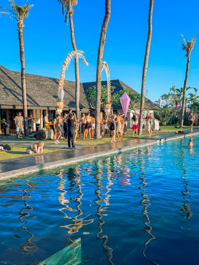 The Istana wellness day zero Bali festival wellness an dance workshops