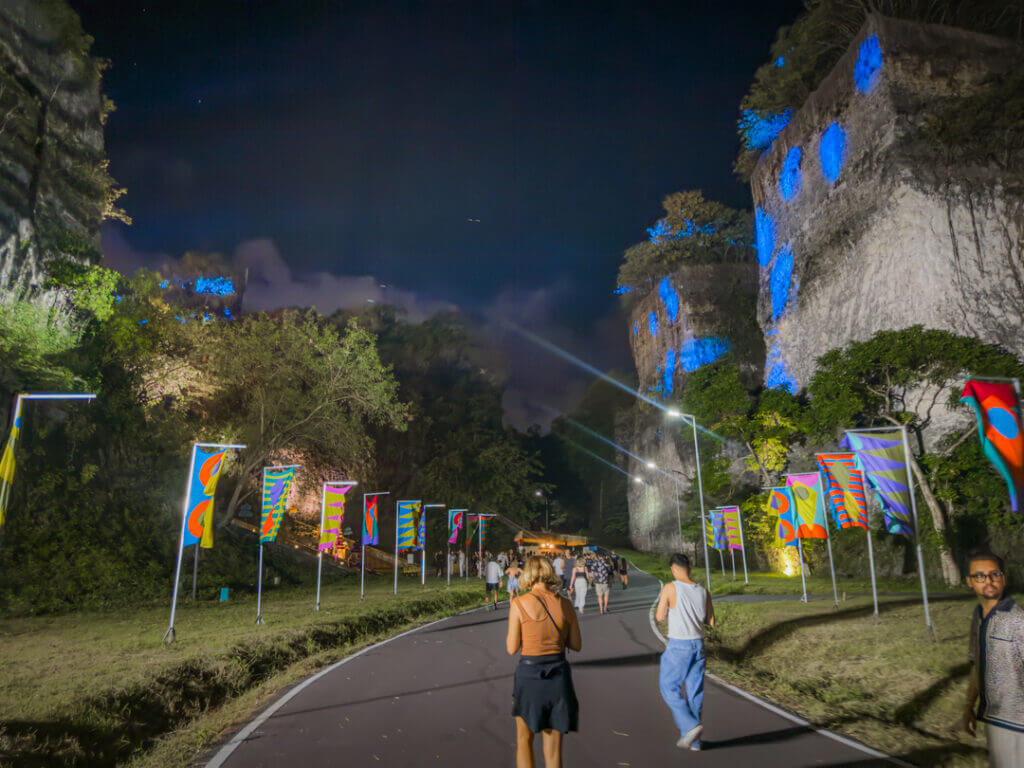 Day Zero festival entrance GWK park bali