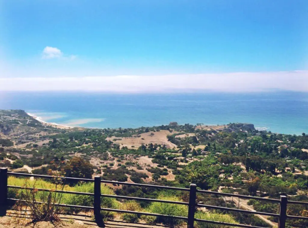 Del Cerro Park Southern California beach hike with ocean views