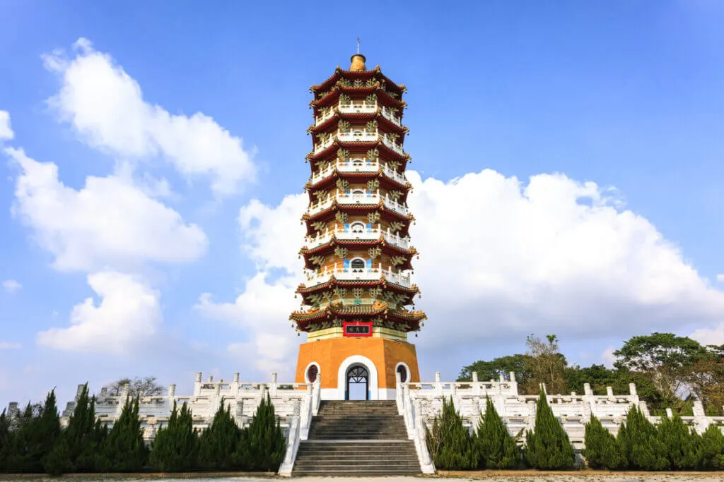 Ci'En Pagoda at Sun Moon Lake