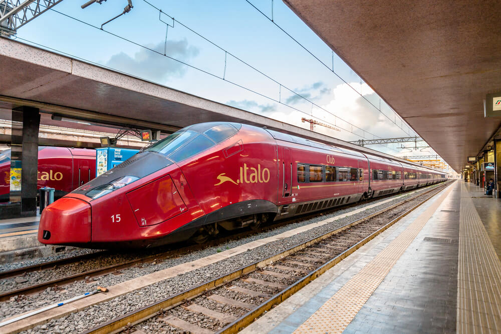 Italo high speed rail italy