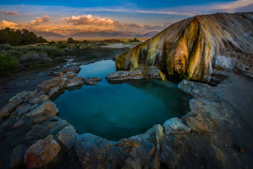 Take a day trip to hot springs for a fun date idea in Reno