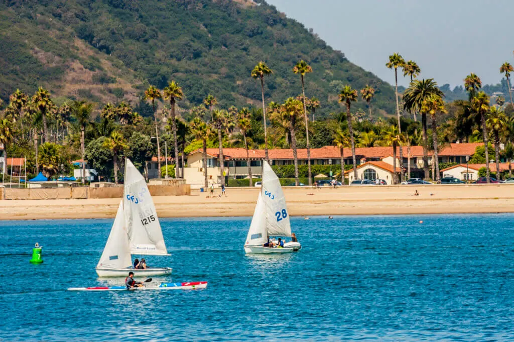 Cool things to do in SB, California include all the fun water sports